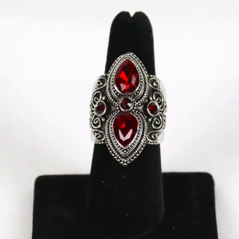Antique Gothic Style Bohemian Hippie Ring